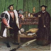 Hans Holbein Diplomats France oil painting artist